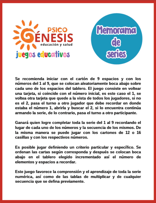 Memorama de Series