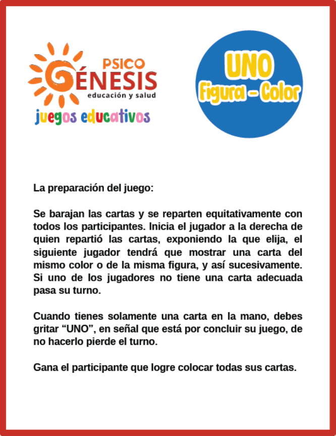 UNO  Figura Color